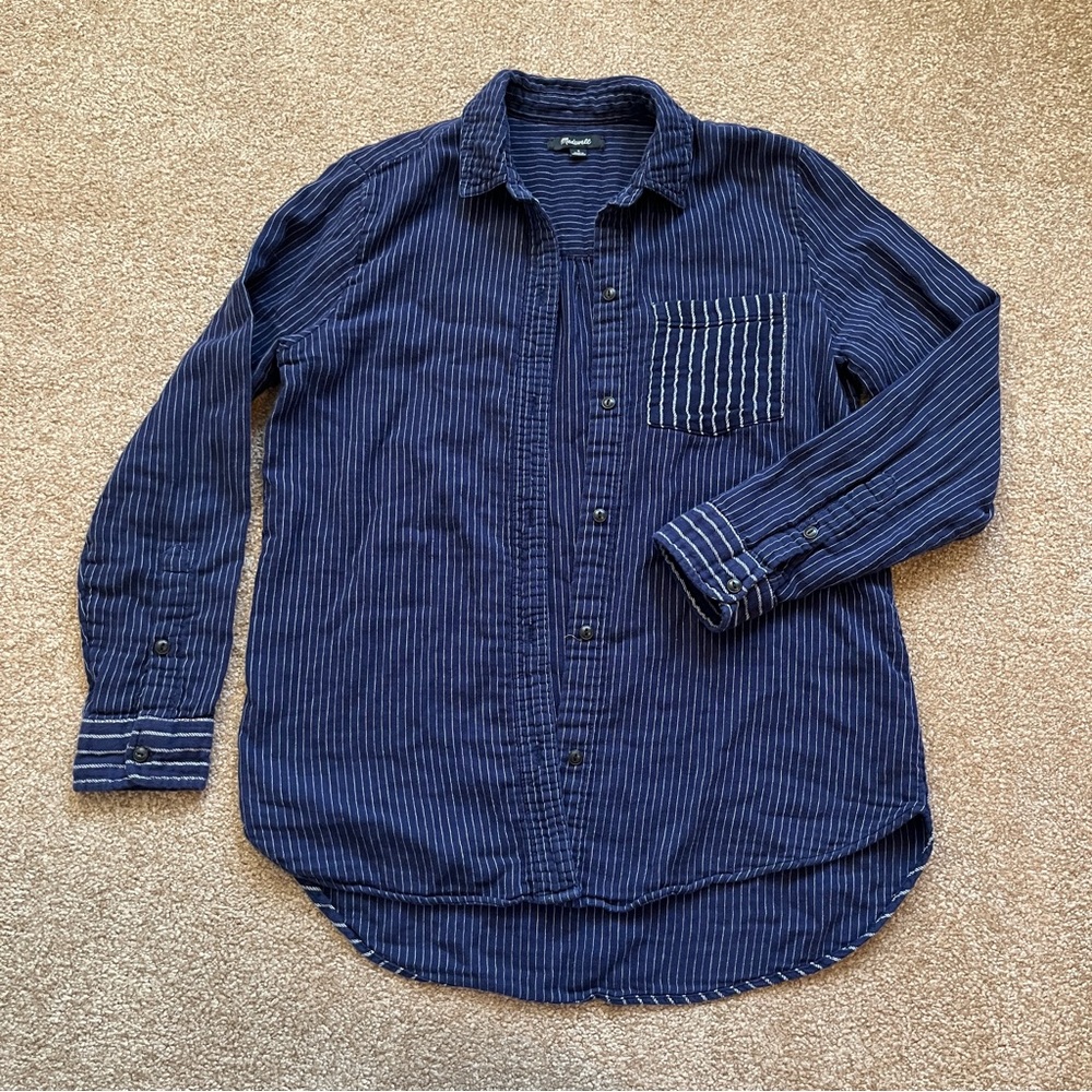 Madewell Gauze Button Up